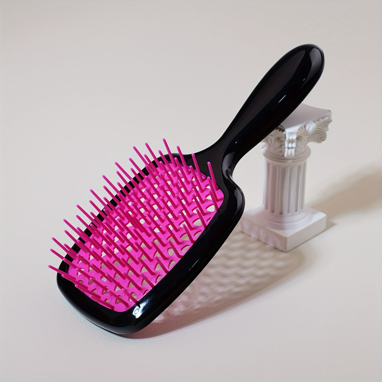 Heart Shaped Detangling Hair Brush Wet & Dry Use Easy to Clean Travel Friendly