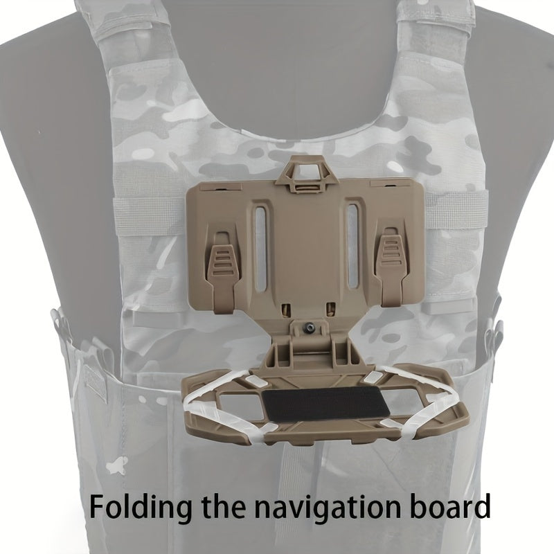 Foldable Phone Navigation Bracket for MOLLE System