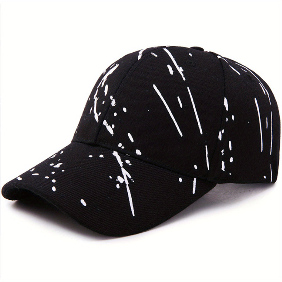 Graffiti Print Baseball Cap Unisex Hip Hop Dad Hat Lightweight Sun Hats
