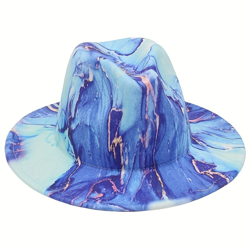 Printed Versatile Sunshade Bucket Hat Double sided Sun Hat for Men Women