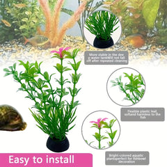 Green Artificial Aquarium Plants Fish Tank Ornaments