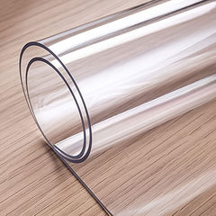 Heat Resistant Clear Vinyl Blotter Mat Table Protector Easy Clean Durable PVC