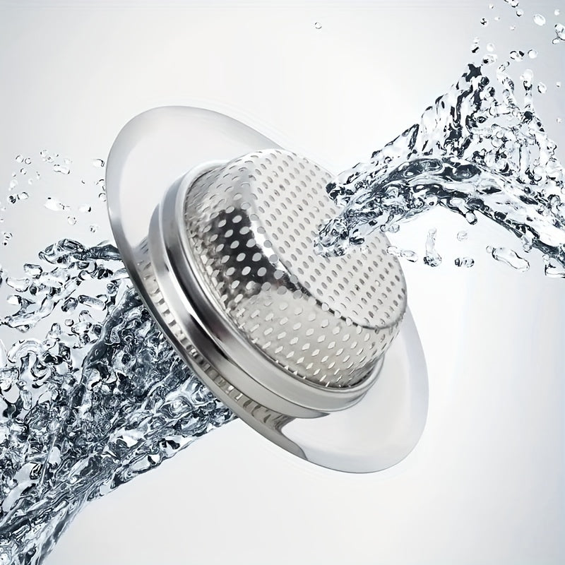 2pcs Stainless Steel Sink Basket Strainer Kitchen Sink Strainer