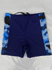 Boys Camo Swim Trunks for Beach Vacation
