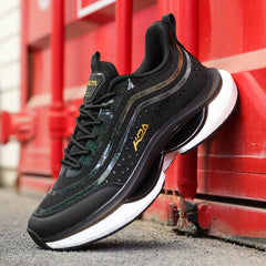 Men's Striped Running Shoes Breathable ETPU Sole