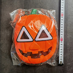 Halloween Pumpkin Mask: Luminous Sounding, Masquerade Tricky Props