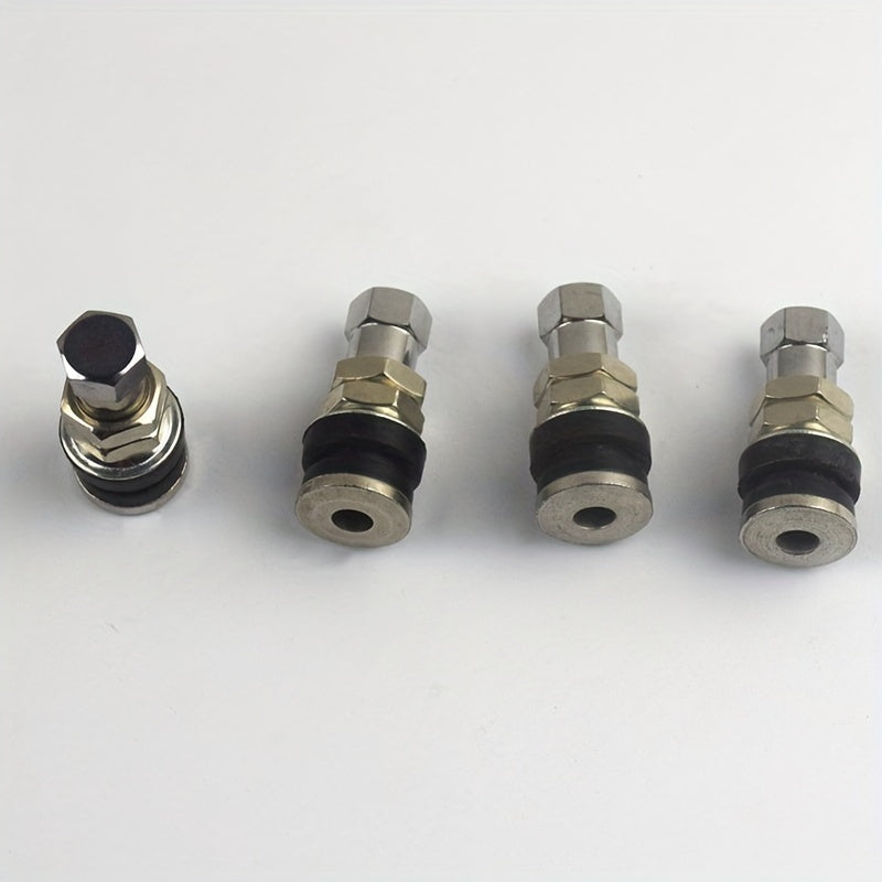 Car Motorcycle Vacuum Tire Zinc Alloy Valve Nozzle Tire Valve 4pcs