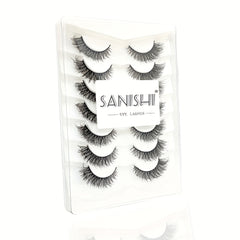 Cat Eye Natural Look False Eyelashes 7 Pairs