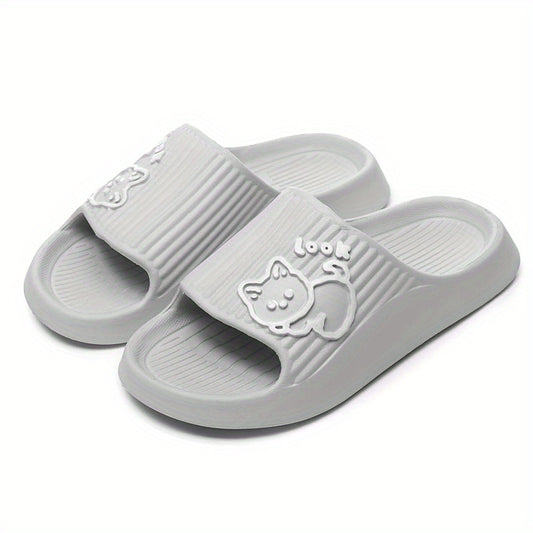 Men's Casual Puppy Slides Slip On Slippers Various Colors