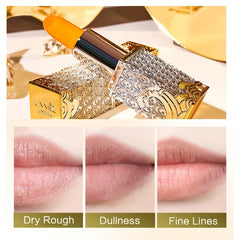 Moisturizing Lipstick with Change Technology Carrot Carving Square Tube Lipstick