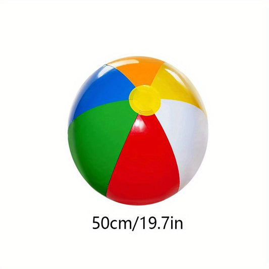Colorful Inflatable Beach Ball Water Play Ball