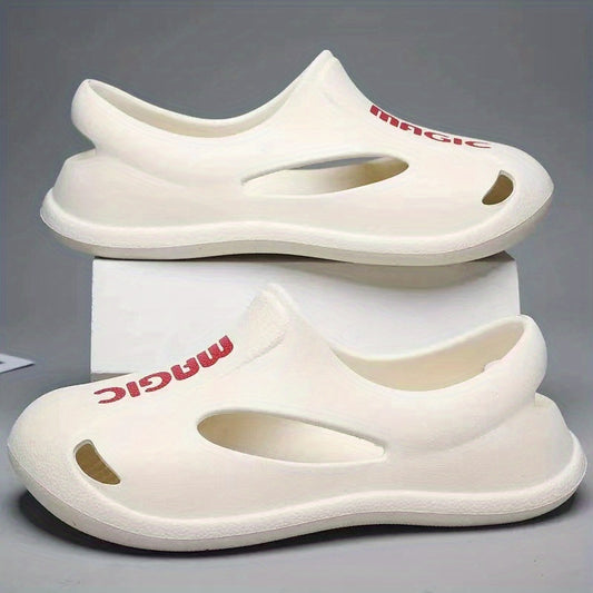 Men's Closed Toe Water Shoes for Outdoor Beach Spring Summer