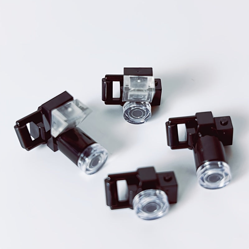 Vintage Camera Blocks Set for Model Enthusiasts