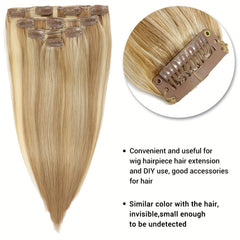 5 Pcs Metal Snap Comb Clips for Hair Extension DIY Wig Clips