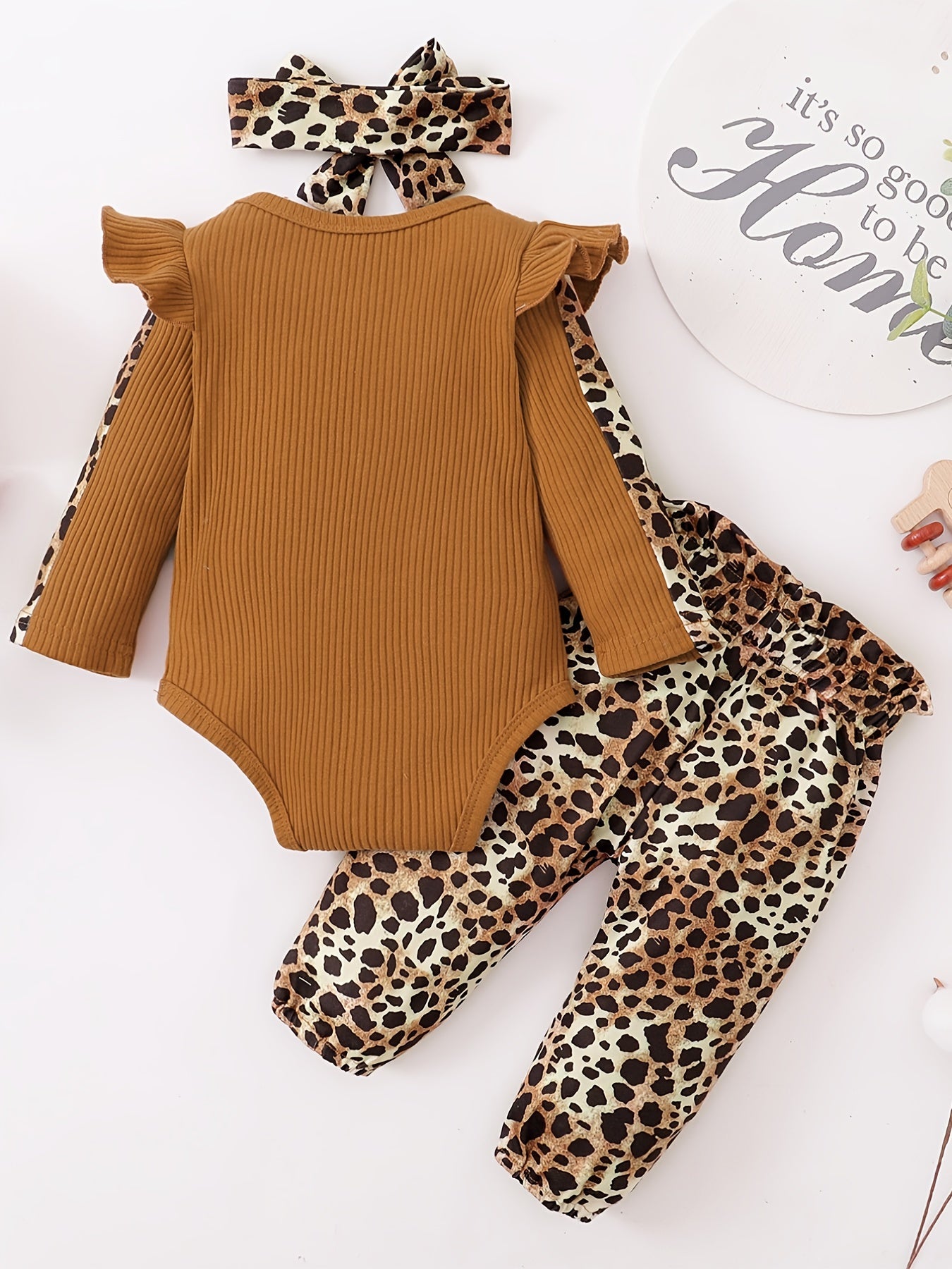 Cute Baby Girls Romper & Headband Set for Newborns