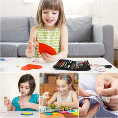 172pcs Sewing Kit for DIY Beginners Adults Emergency Summer Campers Travel Home