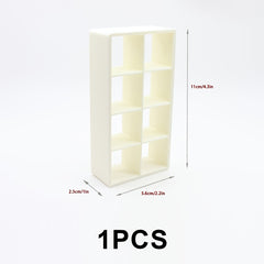 1:12 Scale Storage Rack Kit Organizer Box for Minihouse