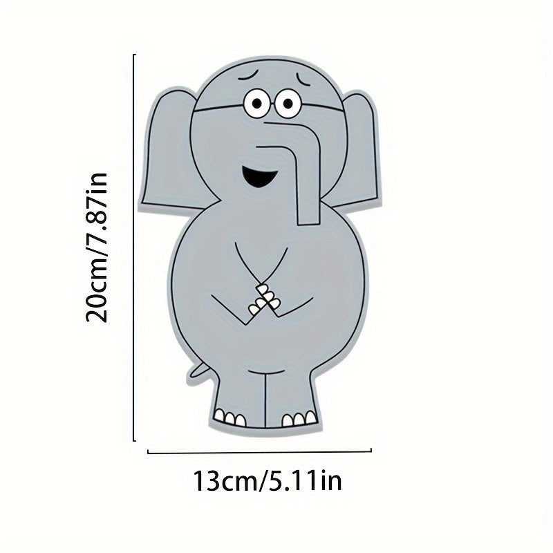 Elephant & Piggie Felt Hand Puppets for Storytelling