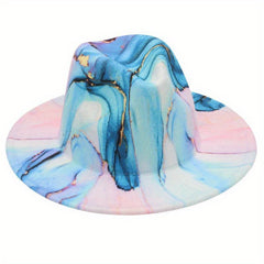 Printed Versatile Sunshade Bucket Hat Double sided Sun Hat for Men Women