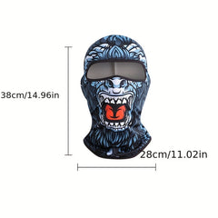 Quick Drying Skull Mask Balaclava Hat For Cycling Men