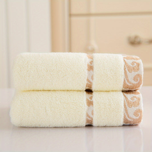 Soft Hand Towel Absorbent Quick Dry Towel Jacquard Thickened Face Towel