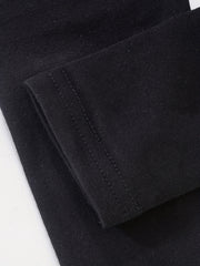 Girls Cotton Footless Leggings With Skirt Spring/Fall High Stretch Comfort