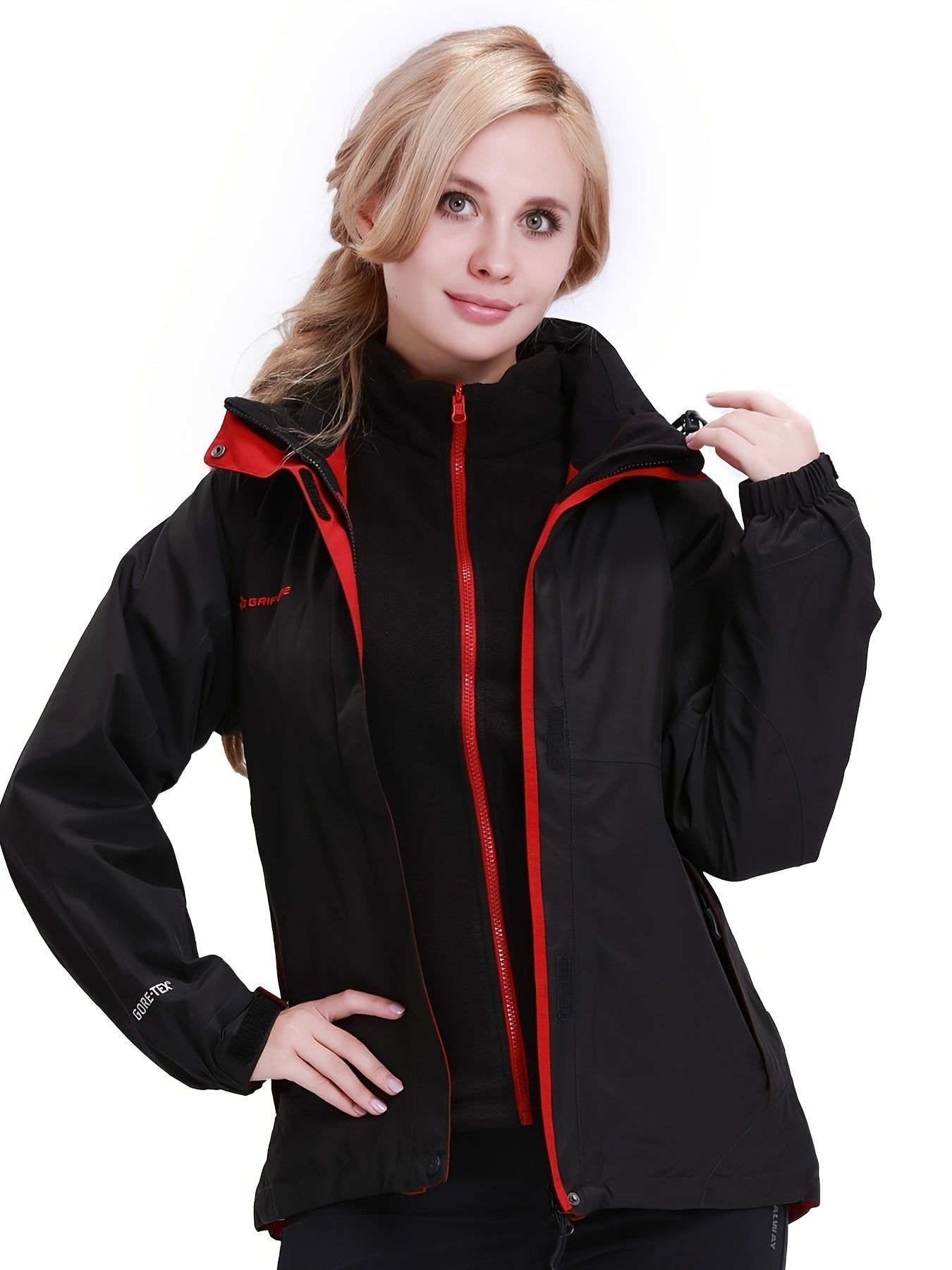 GORETEX Women's 3 in 1 Outdoor Ski Jacket Waterproof & Windproof