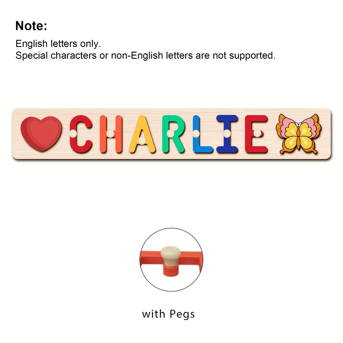 Personalized Name Puzzle Educational Toy