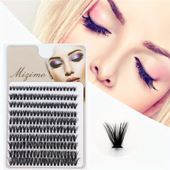 200 Pcs Segmented False Eyelashes 8-16mm Mixed Length D Curling Cluster Lashes