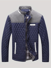 Men's Retro Thermal Jacket for Autumn Winter