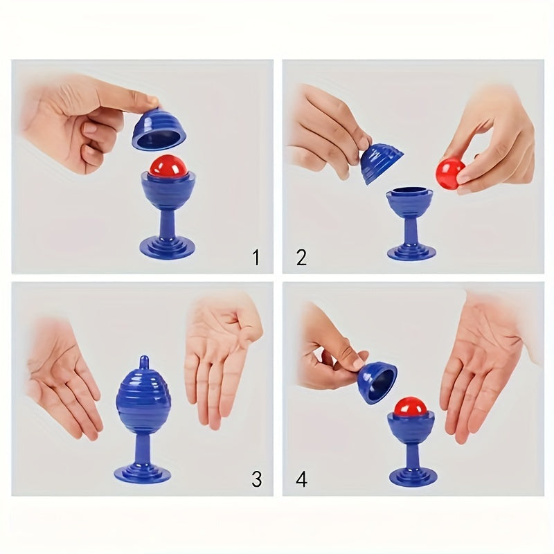 Magic Ball and Vase Trick Set for Family Gatherings Holiday Performances