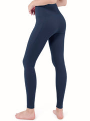 3 Pack Women's Sports Leggings with Pockets High Waisted Yoga Pants