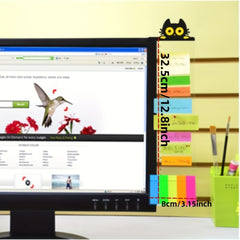 Monitor Side Panel Message Board w/ Ruler