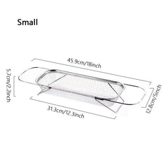Retractable Drain Basket Kitchen Sink Drain Rack Household Washing Basket