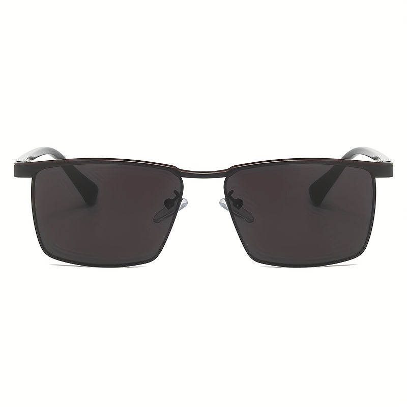 Square Sunglasses Gradient UV400 Sun Shades Metal Glasses