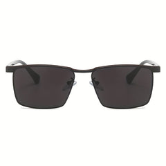 Square Sunglasses Gradient UV400 Sun Shades Metal Glasses