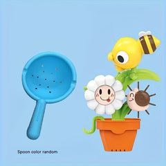 Colorful Flowerpot & Insect Bath Toys
