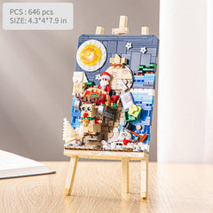 Building Blocks Sleigh Christmas Tree Decoration