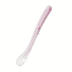 Matte Soft Touch Liquid Silicone Baby Spoon BPA-Free