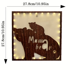 LED Creative Wooden Board Butterfly Series Hanging Light