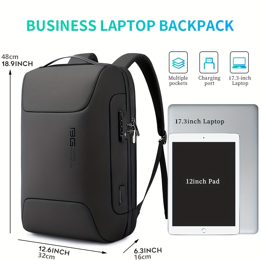 BANGE 17 Inch Laptop Bag Business Commuter Backpack