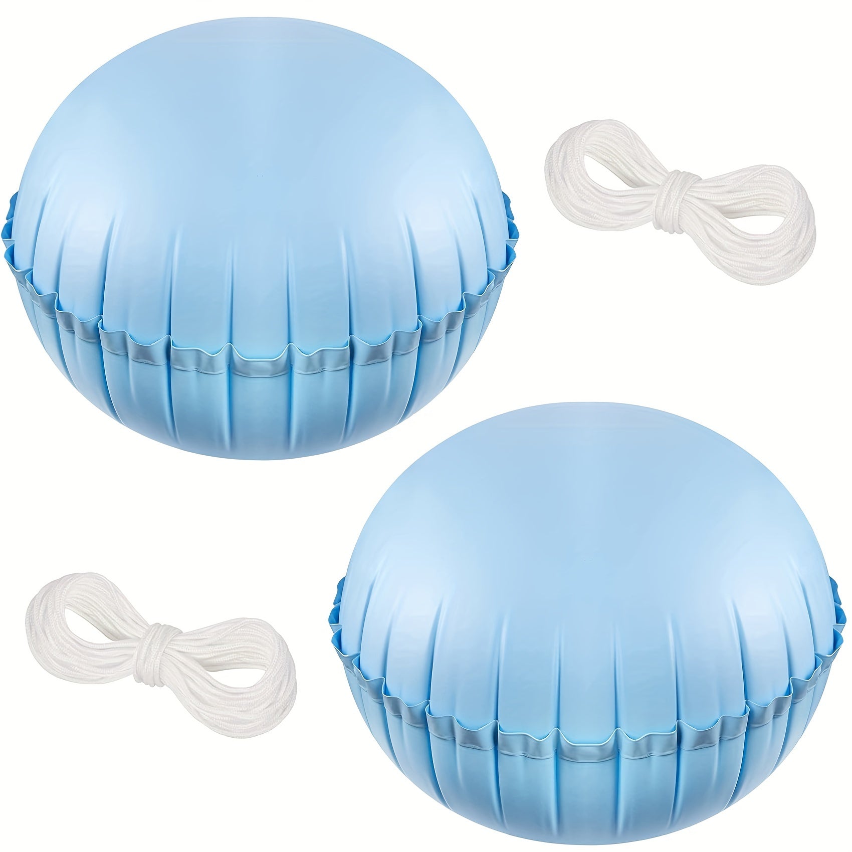 Winter Pool Air Pillows 121 Dia w/ Ropes PVC Ice Equalizer