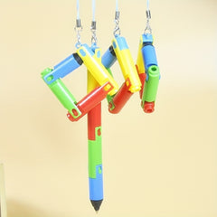 3pcs Folding Ballpoint Pen Bendable Deformable Pen 0 5mm