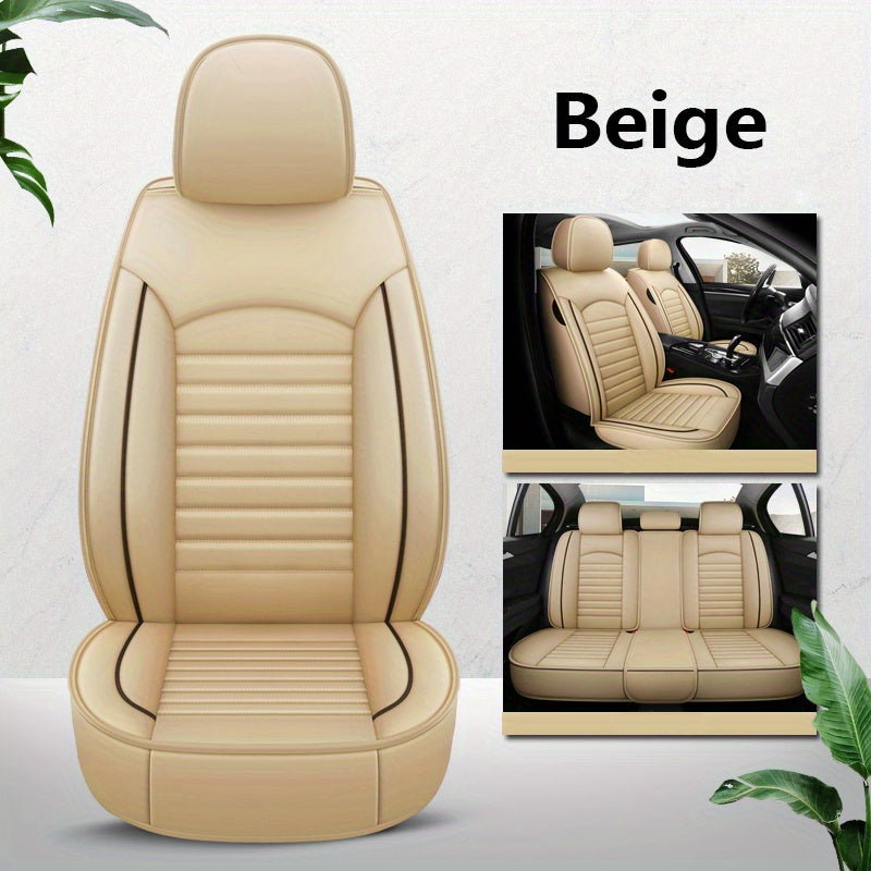 5 seat All inclusive PU Leather Car Seat Cover
