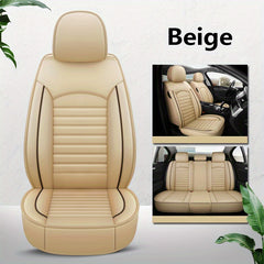 5 seat All inclusive PU Leather Car Seat Cover