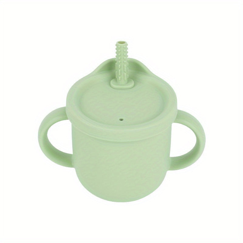 Toddler Sipper Cup with Straw and Handles