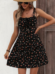 Floral Print Mini Cami Dress for Summer & Spring