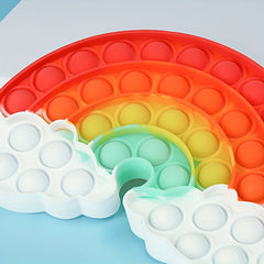 Colorful Cloud Bubble Squeeze Finger Toy