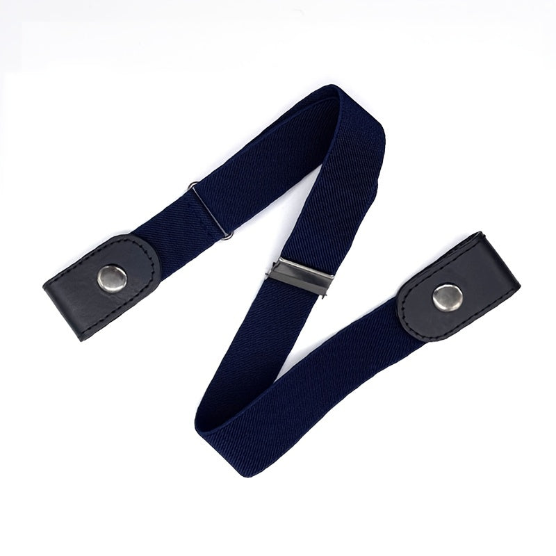 Seamless Elastic Invisible Jeans Belt for Men and Women