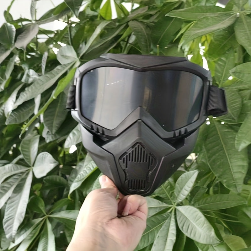 Cyberpunk Full Face Decorative Mask for Outdoor Sports